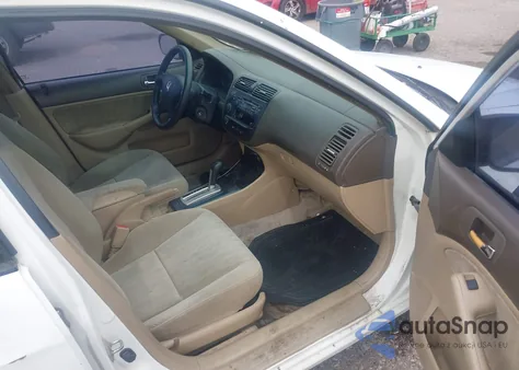 2004 Honda Civic Lx из США, поврежденный, VIN 2HGES16594H638775